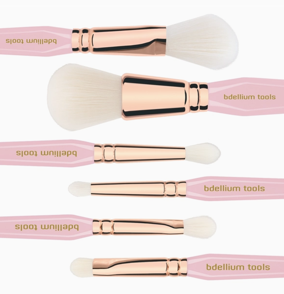 Bdellium Brushes Pink Golden Triangle Luminescent Set
